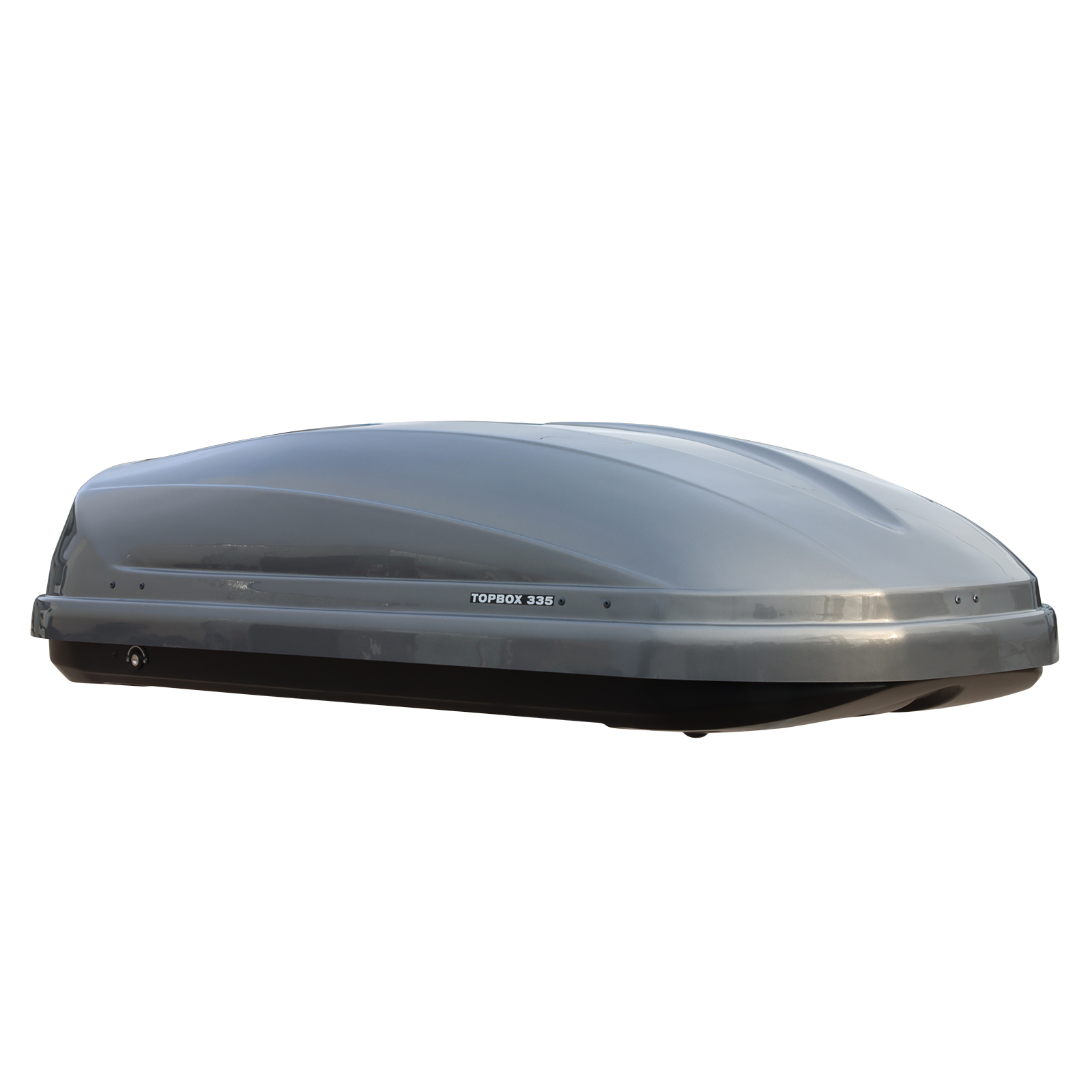 ET7335GG - Автобокс Евродеталь TOPBOX 335 (графит глянцевый) (1500х740х390) Скобы