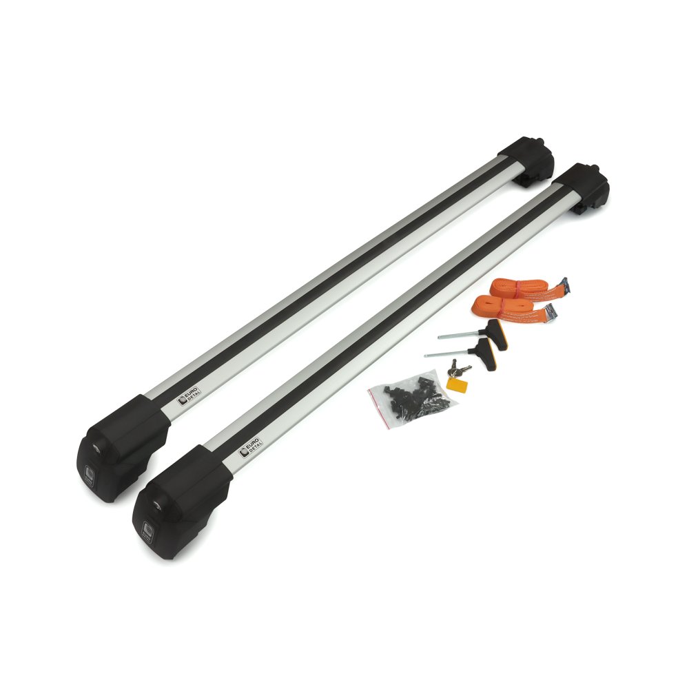 ET4013RR - Багажник Smart I в сборе 123 см - на интегрированные рейлинги - Овальные - Алюминиевые - Анодированные