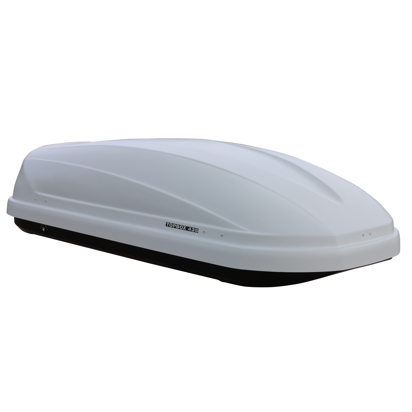 ET7435WD - Автобокс Евродеталь TOPBOX 435 (белый дастинг) (1760х820х420) Скобы