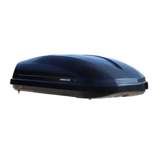 ET7335BG - Автобокс Евродеталь TOPBOX 335 (черный глянцевый) (1500х740х390) Скобы