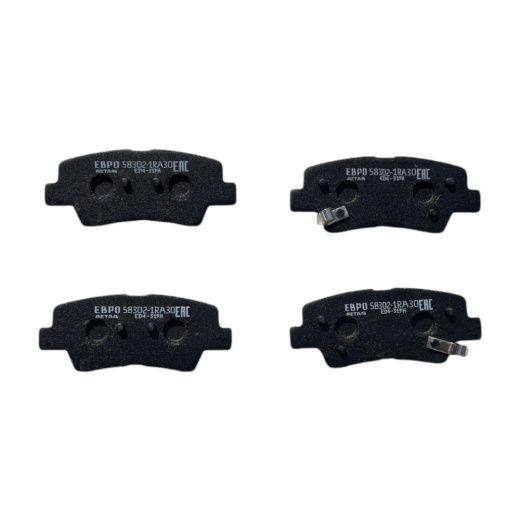 ED4-319H - Колодки заднего дискового тормоза Hyundai Solaris, Hyundai i40, Kia Rio 3, Kia Soul, Kia Ceed (с 2012 г) - Евродеталь