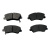 ED4-318H - Колодки переднего тормоза Hyundai Solaris, Hyundai i40, Kia Rio 3, Kia Soul, Kia Ceed (с 2012 г) - Евродеталь
