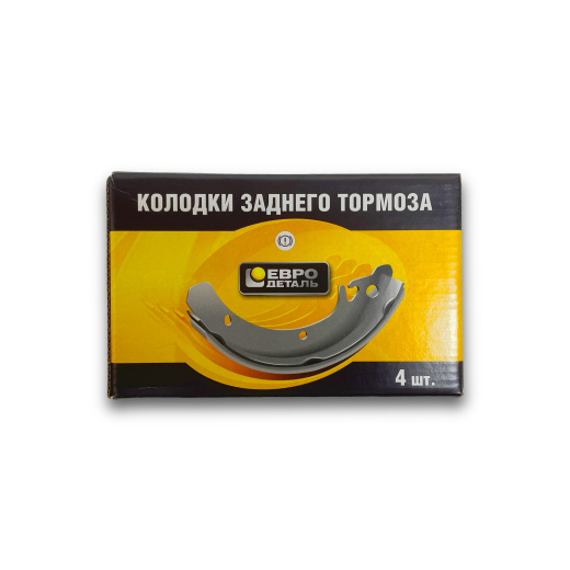 ED4-108B - Колодки заднего тормоза для ВАЗ 2108-2115, ВАЗ 1117-1119, ВАЗ 2170 - Евродеталь