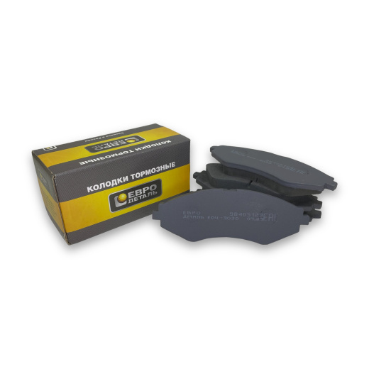 ED4-303D - Колодки тормозные передние для Daewoo Nexia 16v, Chevrolet Lacetti - Евродеталь