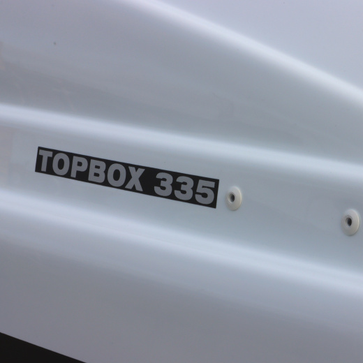 ET7335WG - Автобокс Евродеталь TOPBOX 335 (белый глянцевый) (1500х740х390) Скобы