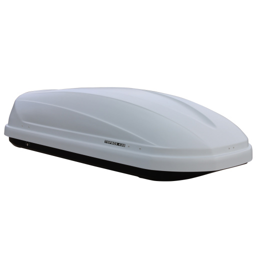 ET7435WD - Автобокс Евродеталь TOPBOX 435 (белый дастинг) (1760х820х420) Скобы