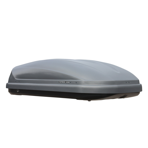 ET7435GD - Автобокс Евродеталь TOPBOX 435 (графит дастинг) (1760х820х420) Скобы