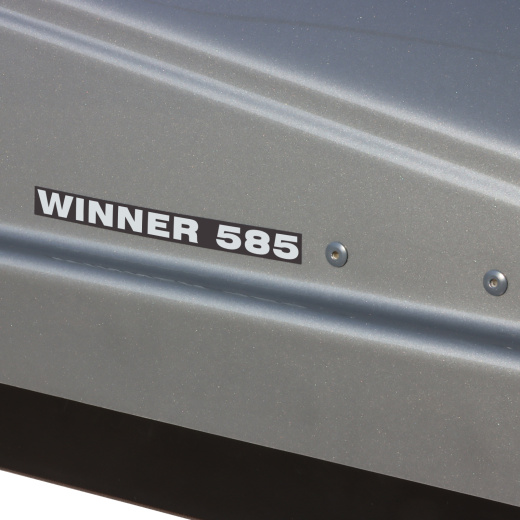 ET7585GG - Автобокс Евродеталь Winner 585 (графит глянцевый) (2200х900х420) Быстросъем