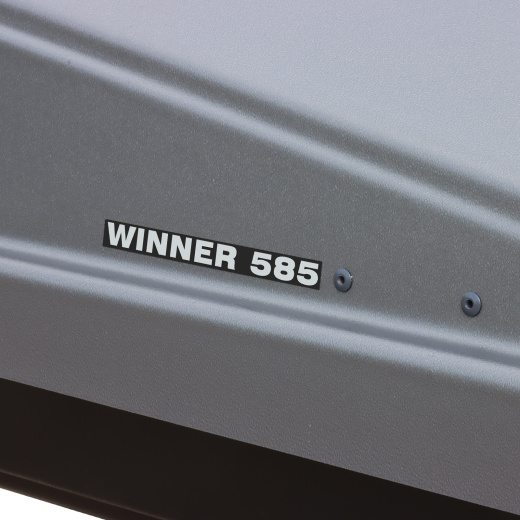 ET7584GD - Автобокс Евродеталь Winner 585 (графит дастинг) (2200х900х420) Быстросъем