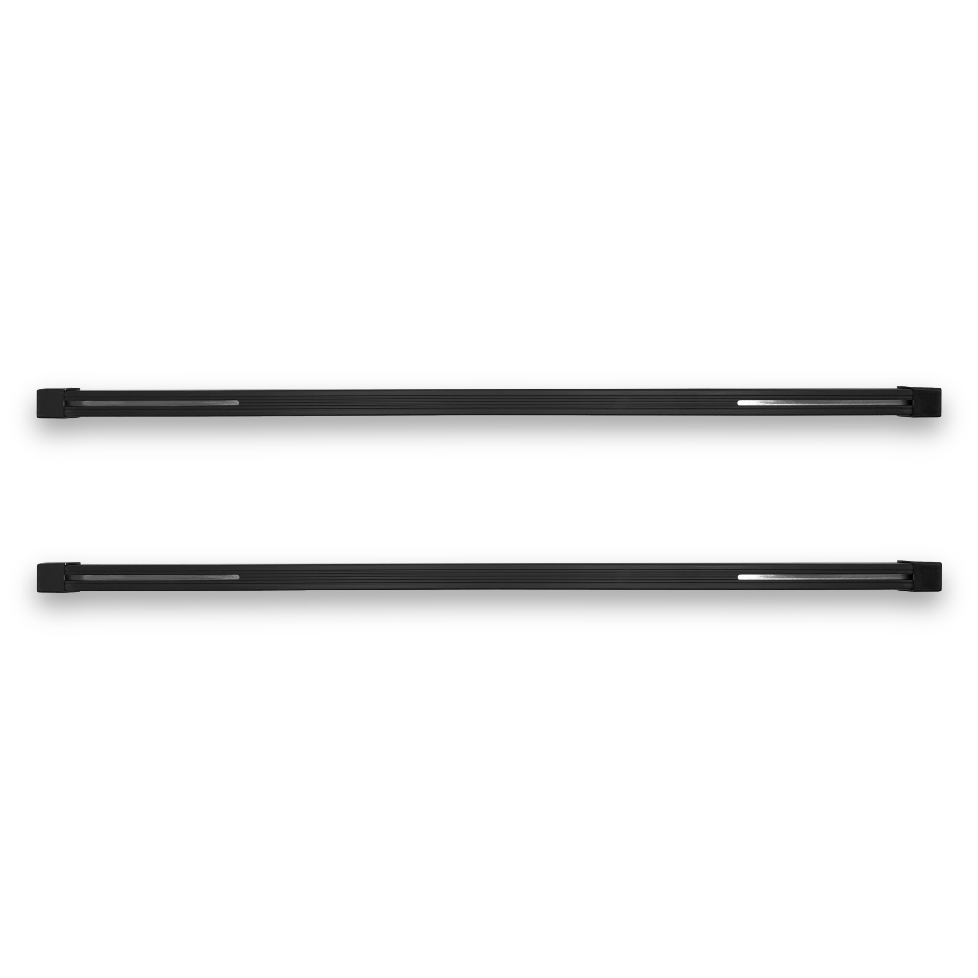 ET3115SZ - Прямоугольные черные перекладины с пазами Евродеталь - 115 см - Евродеталь